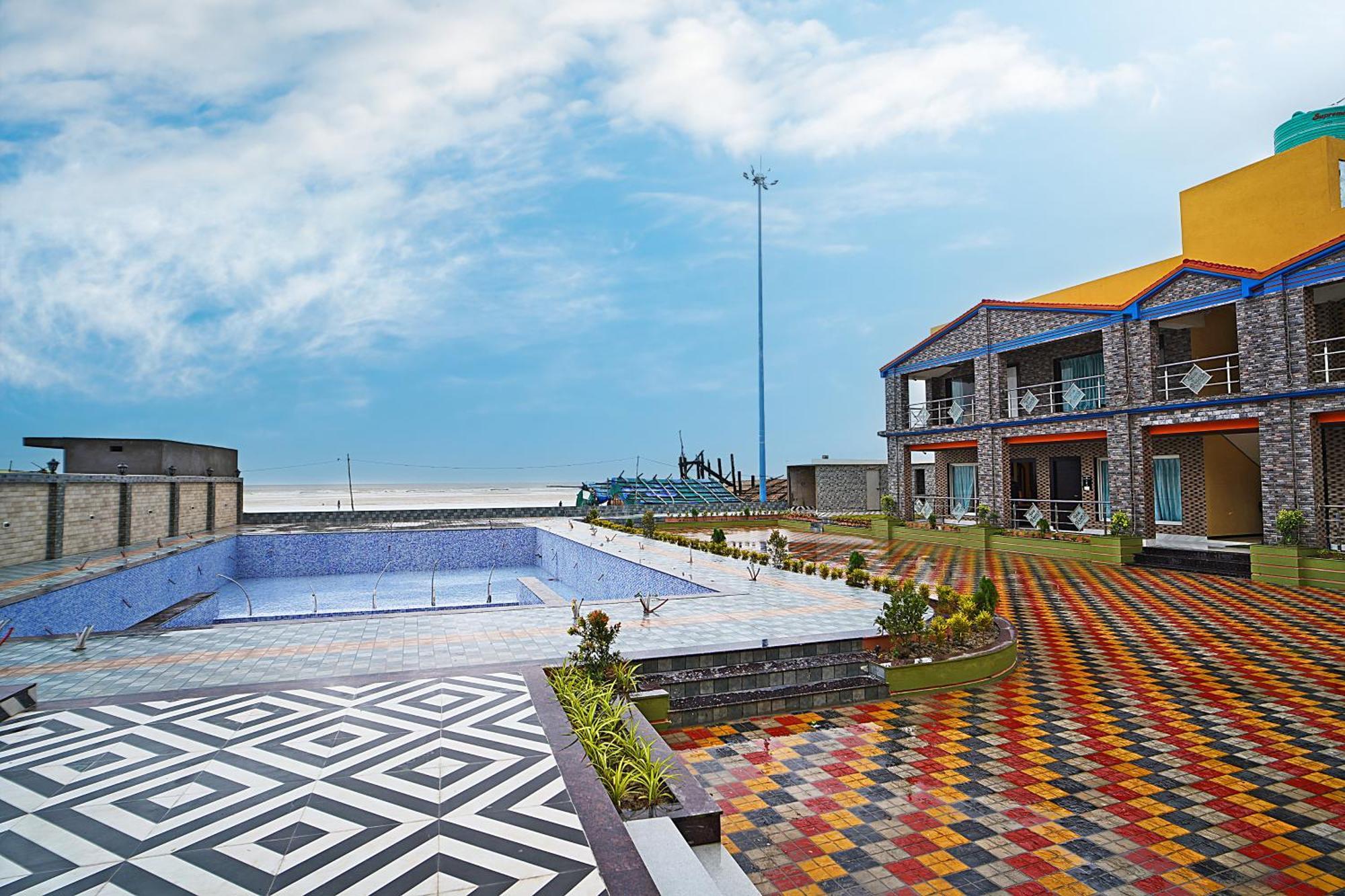 Goa Beach Resort On Beach Mandarmani Exterior photo